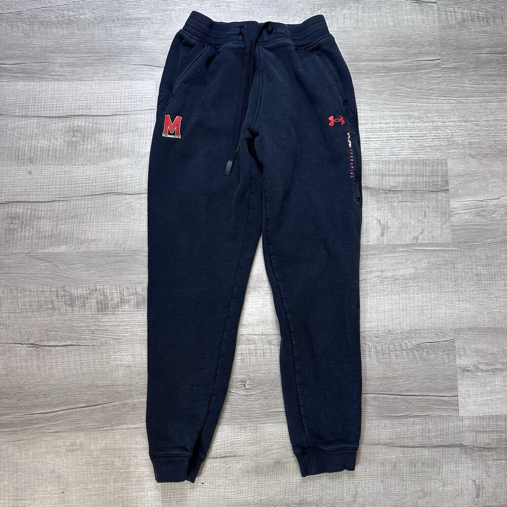 Under Armour UA Campus Fleece Jogger Sweatpants Maryland Terrapins Adult Small